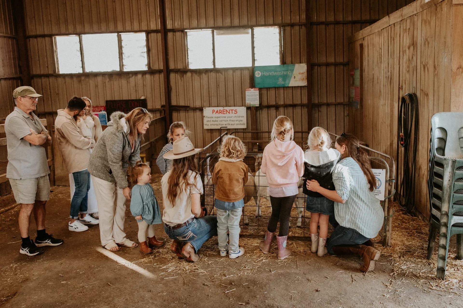 A birthday party in the Hangar